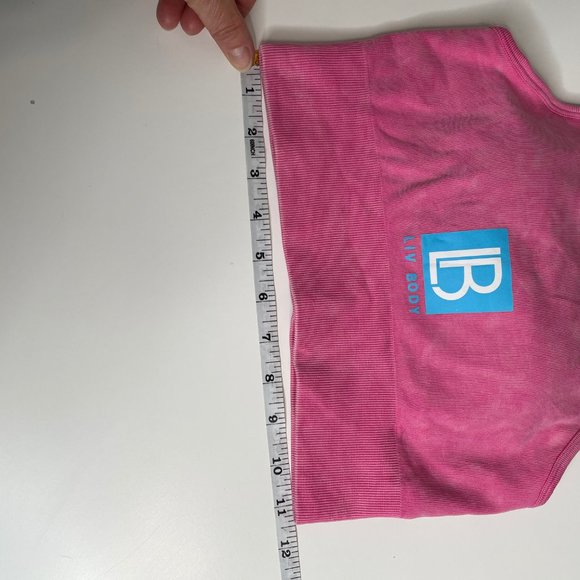 Mono B Liv Body Pullover Crop Mesh Open Sports Bra Top - Picture 6 of 9